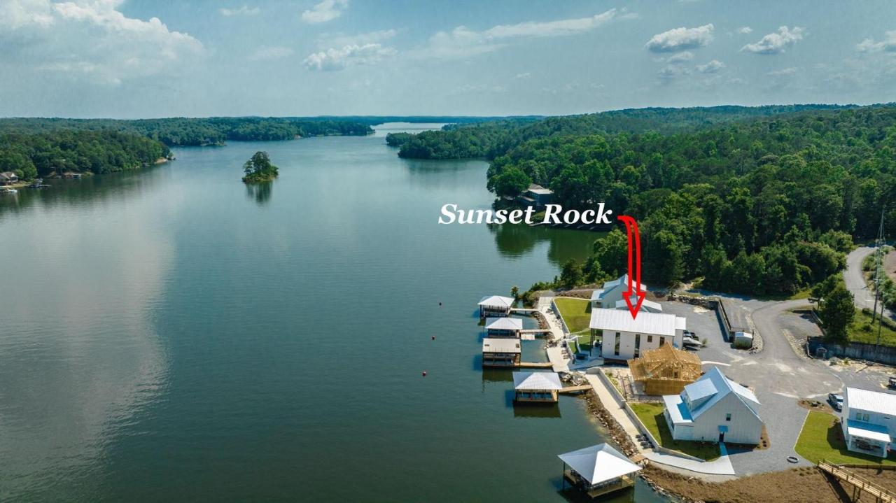 Sunset Rock At Lake Martin Alexander City Kültér fotó